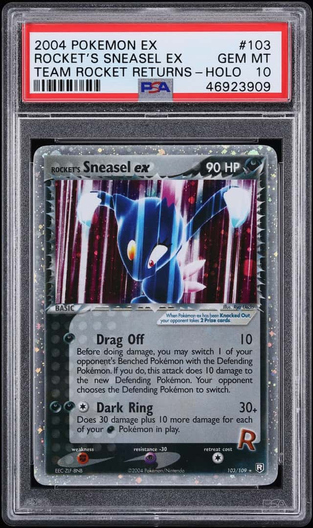 Rocket's Sneasel EX