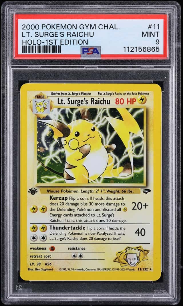 Lt. Surge's Raichu