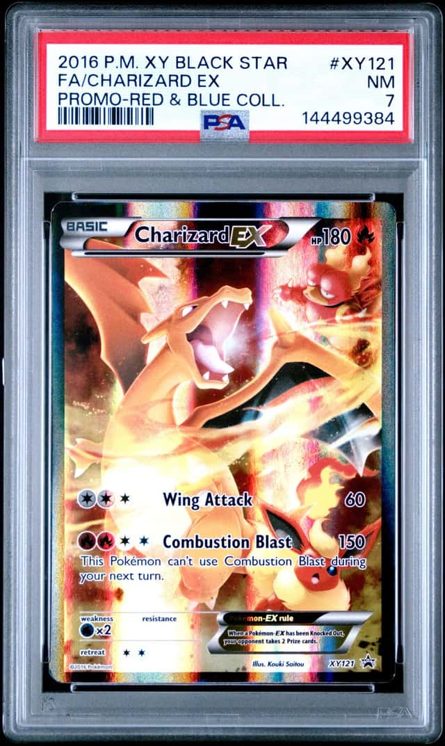 Charizard EX PSA 7 Pokemon XY Promos #XY121 2016 9384