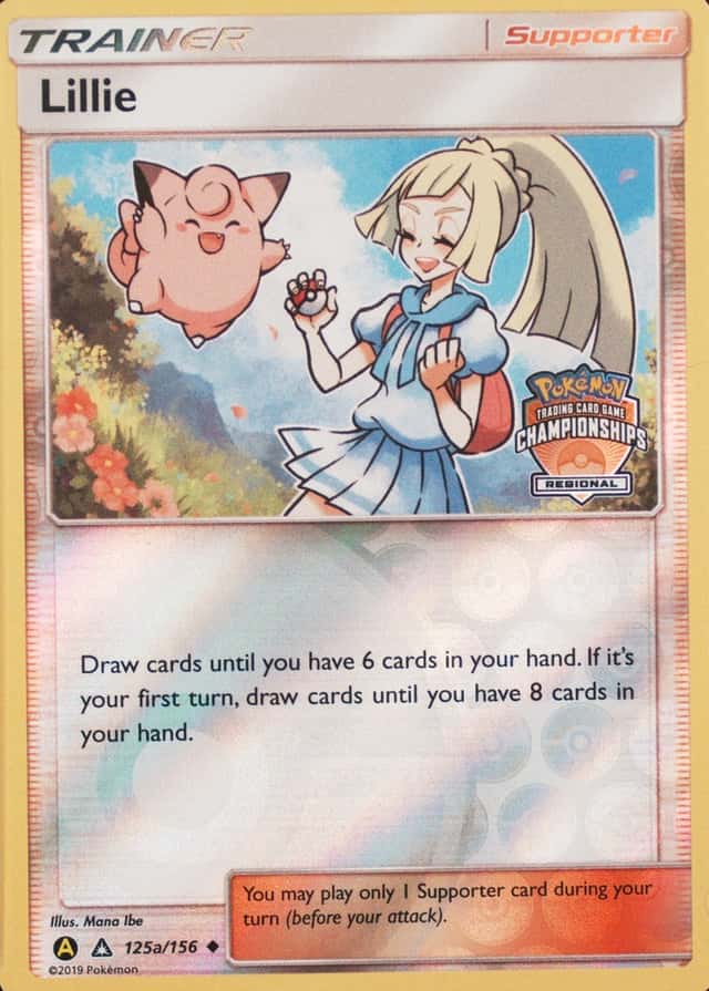 Reverse Holo · A Alternate Art Championship Regional Yellow