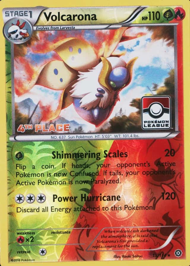 Reverse Holo · 4Th League Place