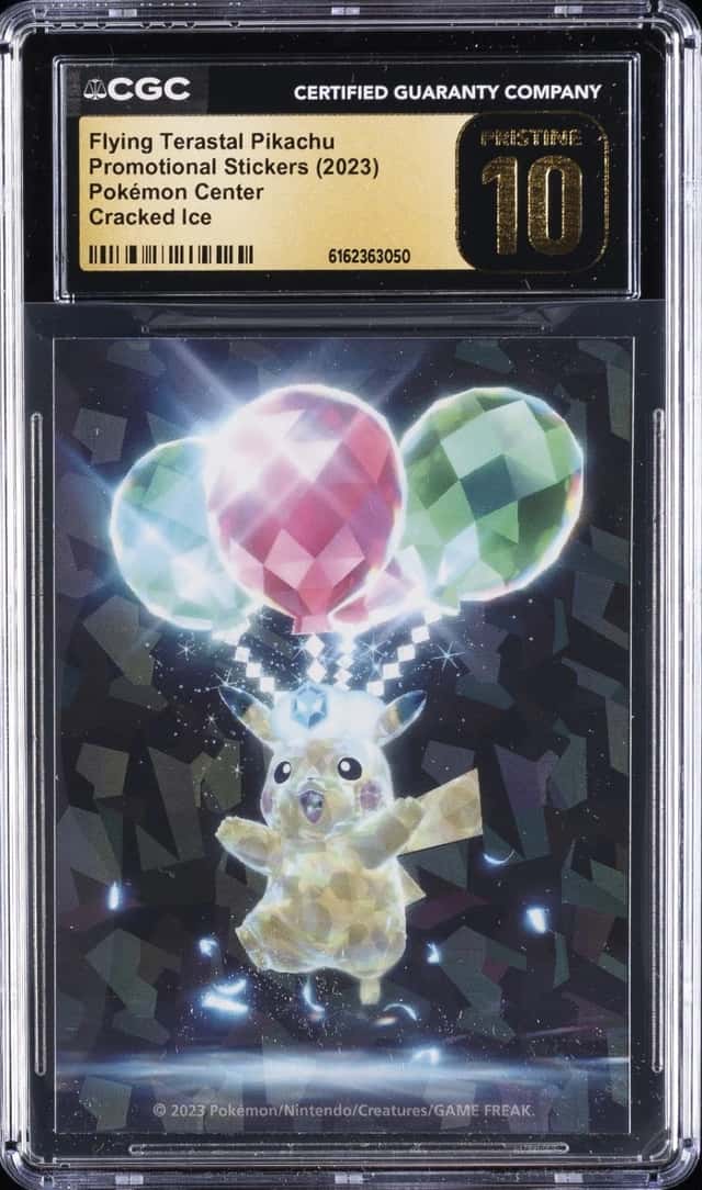 Flying Terastal Pikachu