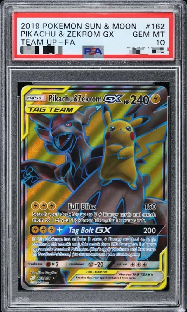 Pikachu & Zekrom GX