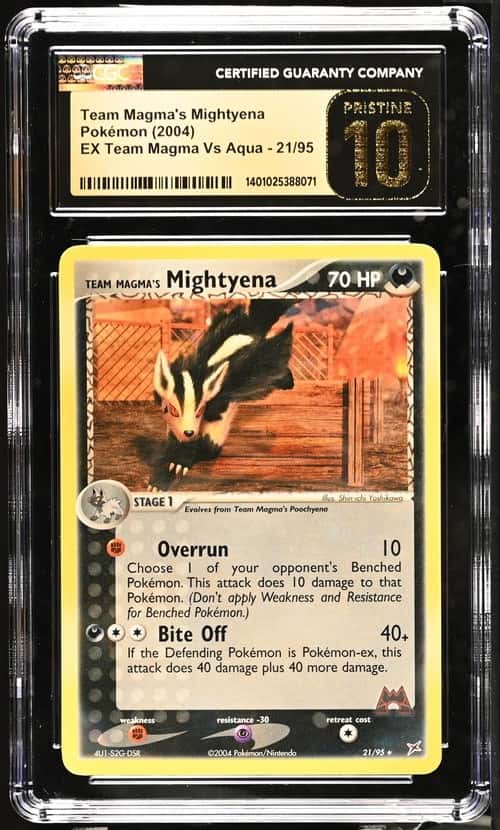 Magma's Mightyena