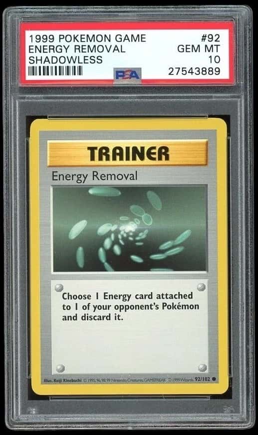 Energy Removal