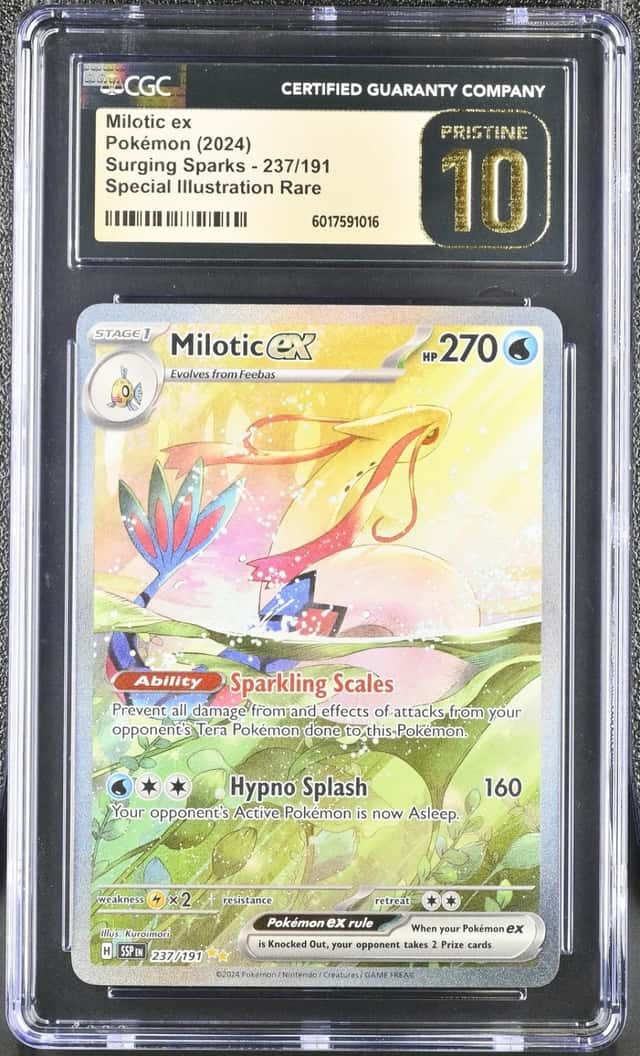 MILOTIC EX 237/191 SPECIAL ILLUSTRATION RARE POKEMON CGC 10 PRISTINE