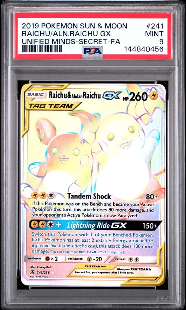 Raichu & Alolan Raichu GX