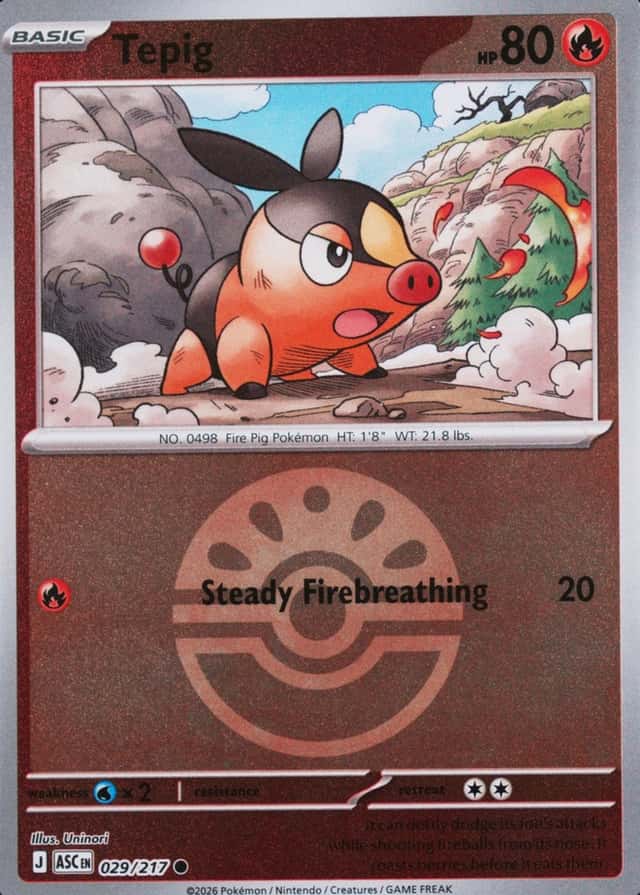 Poke Ball · Reverse Holo