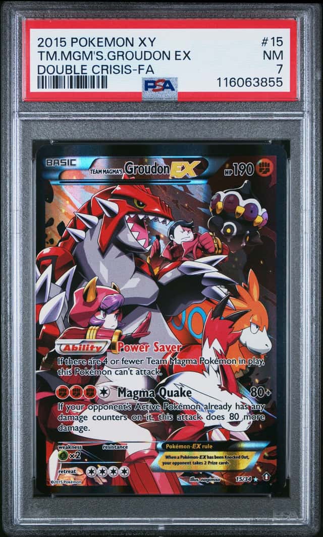 Team Magma's Groudon EX