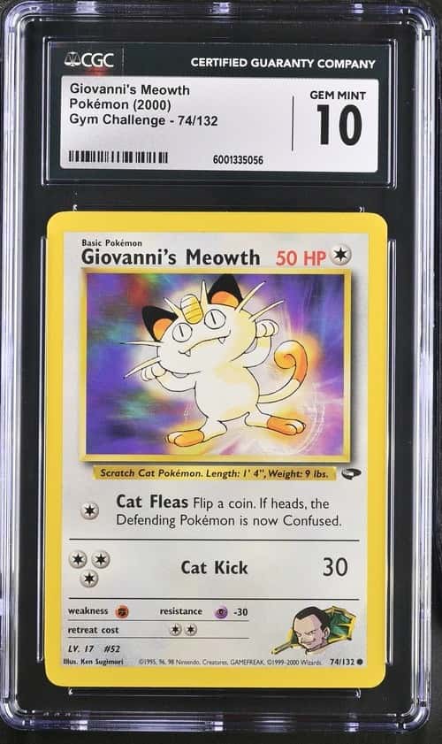 Giovanni's Meowth