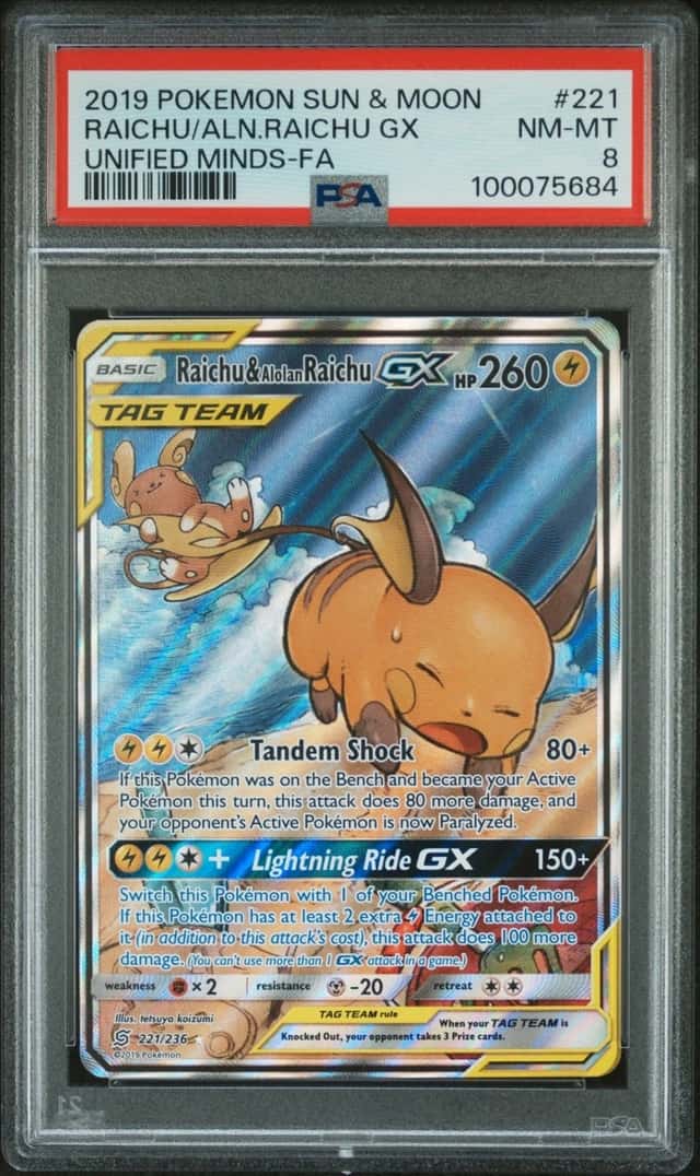 Raichu & Alolan Raichu GX