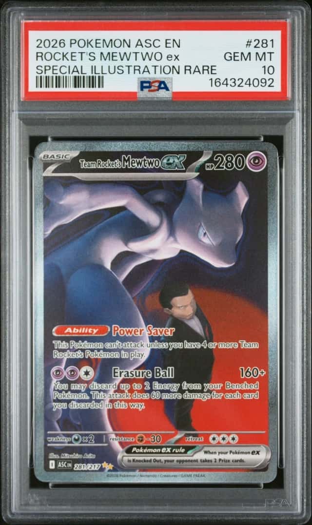 ROCKET'S MEWTWO ex