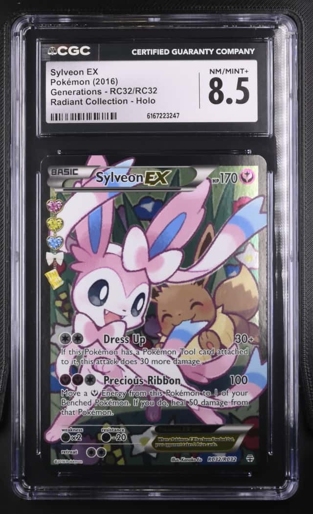 2016 Pokemon XY Generations Radiant Collection Sylveon Ex #RC32