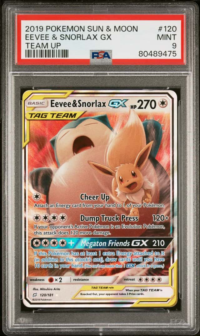 Eevee & Snorlax GX