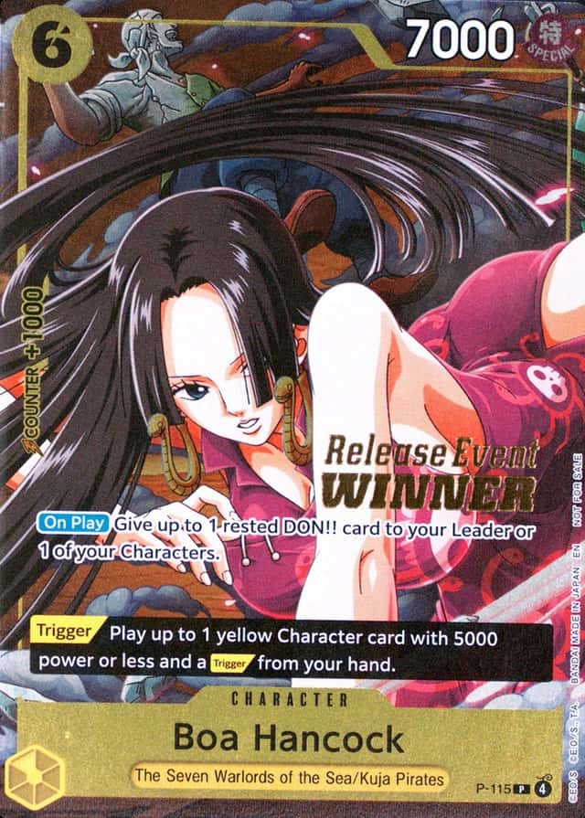 Release Event, Winner