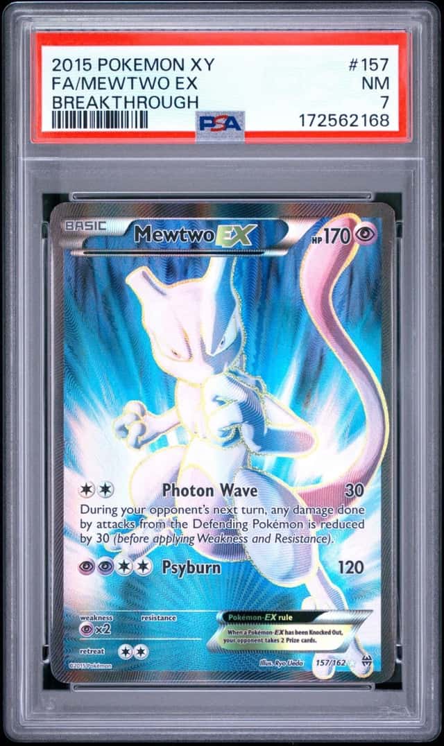 Pokemon Mewtwo EX Breakthrough 157/162 PSA 7