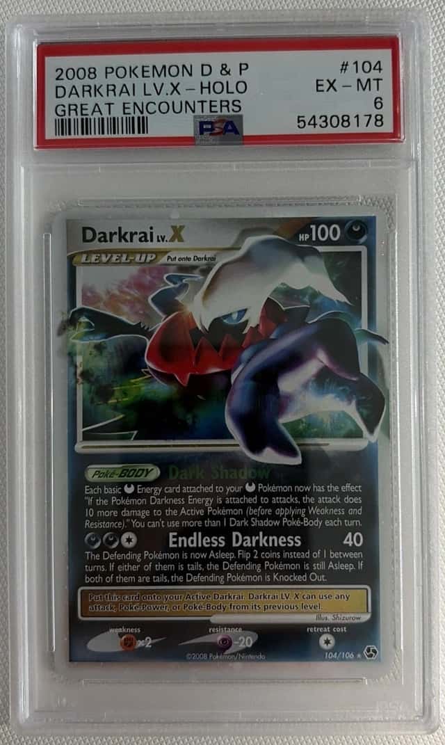 Pokémon TCG Darkrai LV.X 104/106