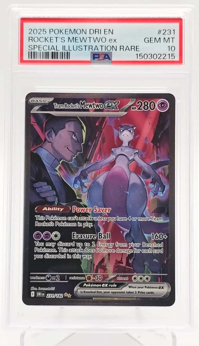 ROCKET'S MEWTWO ex