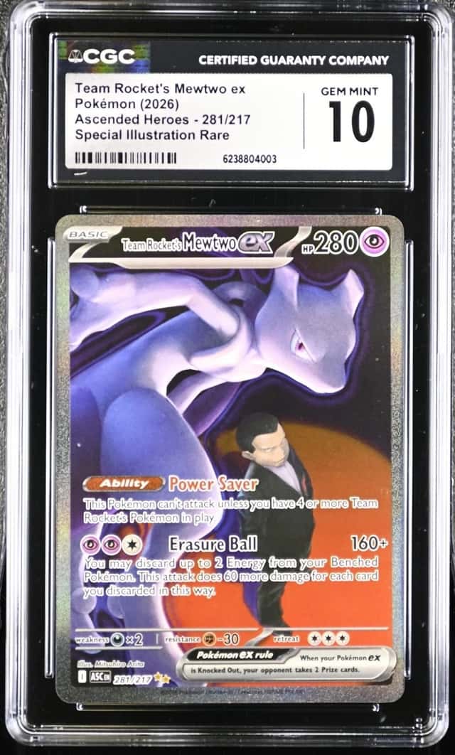 ROCKET'S MEWTWO ex