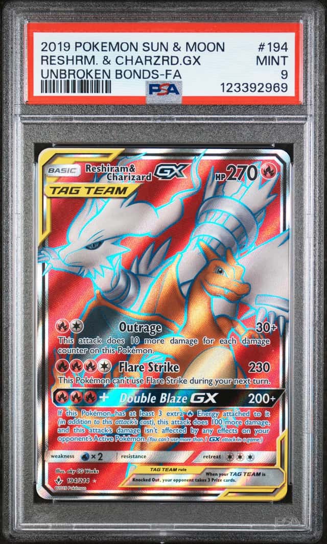 Reshiram & Charizard GX