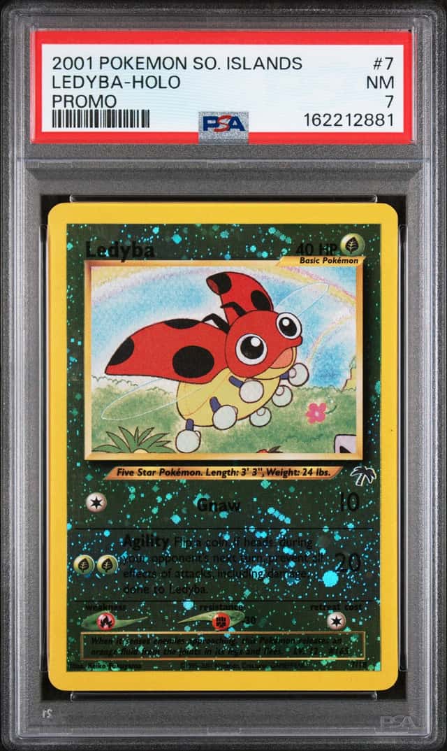2001 Pokemon Southern Islands Promo Holo Ledyba #7