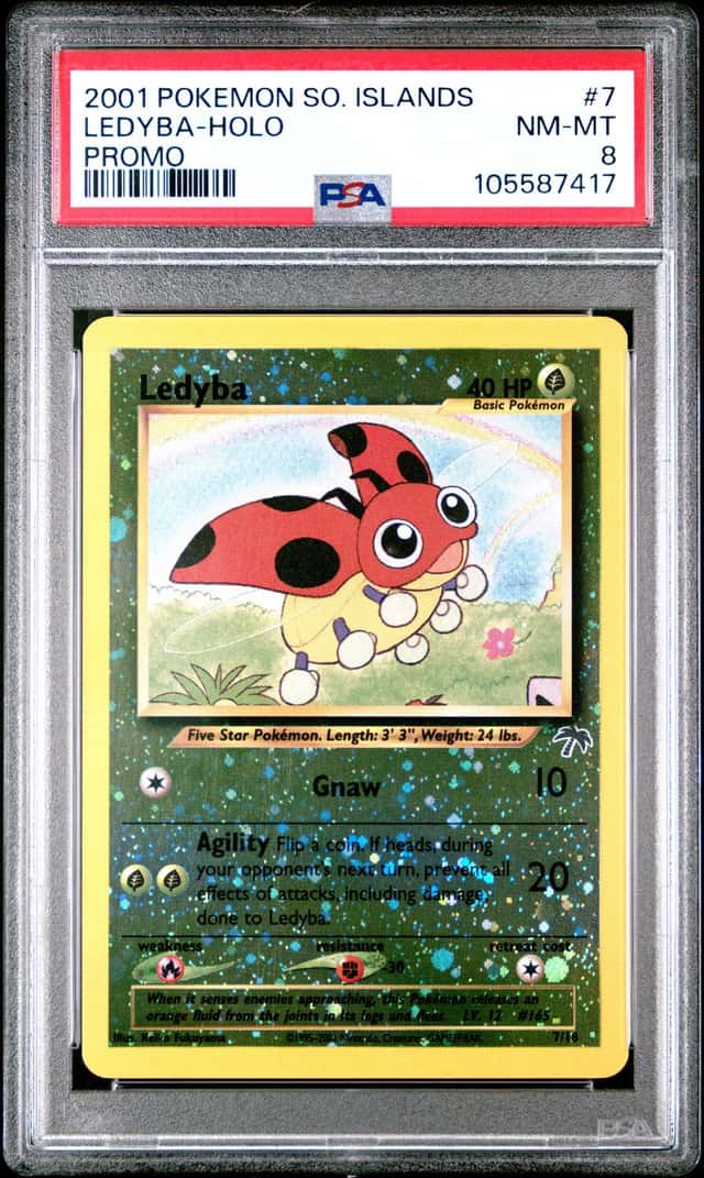 2001 Pokemon Southern Islands Promo Holo Ledyba #7