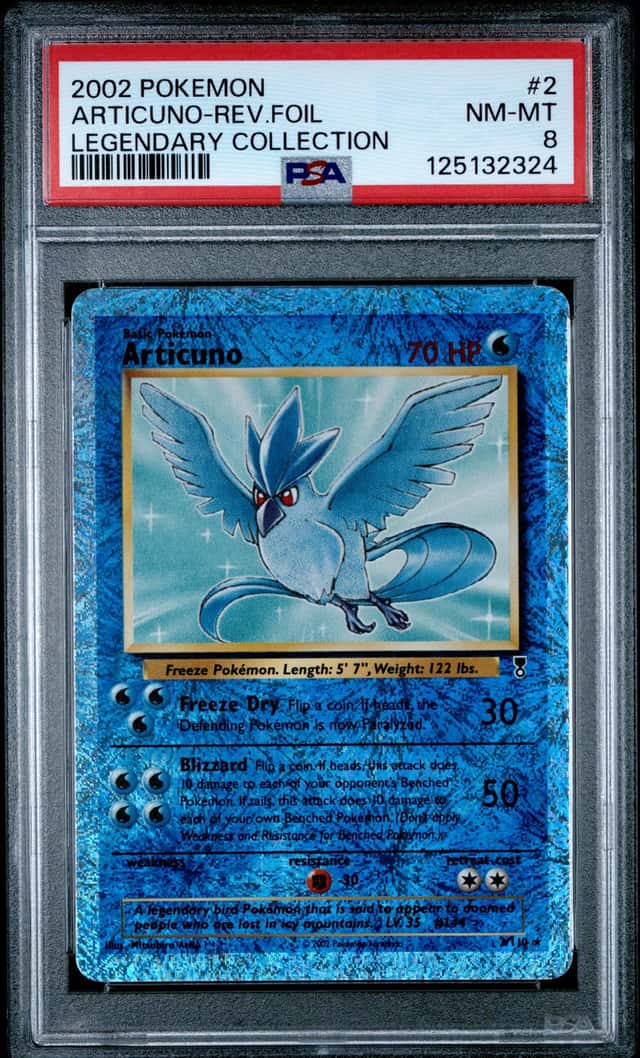 2002 Pokemon Legendary Collection Reverse Holo Articuno #2