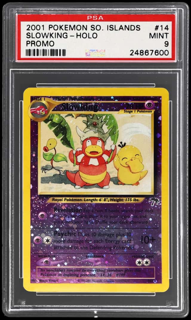 2001 Pokemon Southern Islands Promo Holo Slowking #14