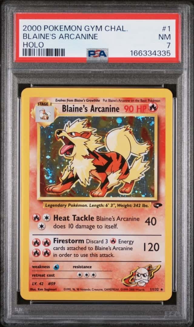 Blaine's Arcanine