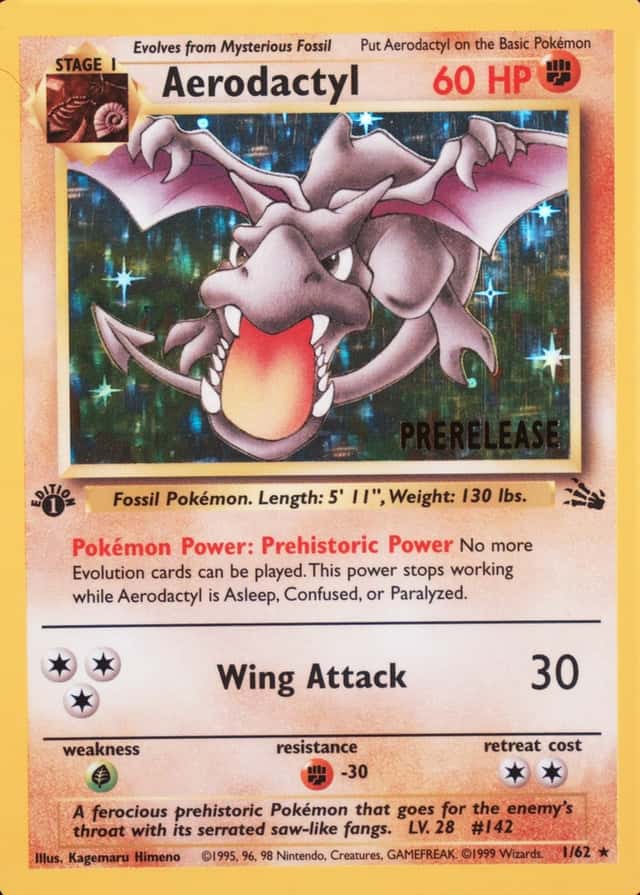 1St Edition · Prerelease