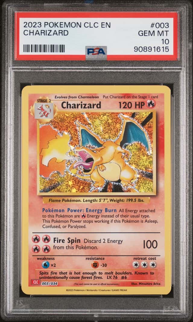 2023 POKEMON CLC EN CHARIZARD PSA 10 GEM MT