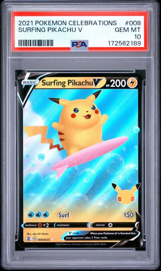 Surfing Pikachu V