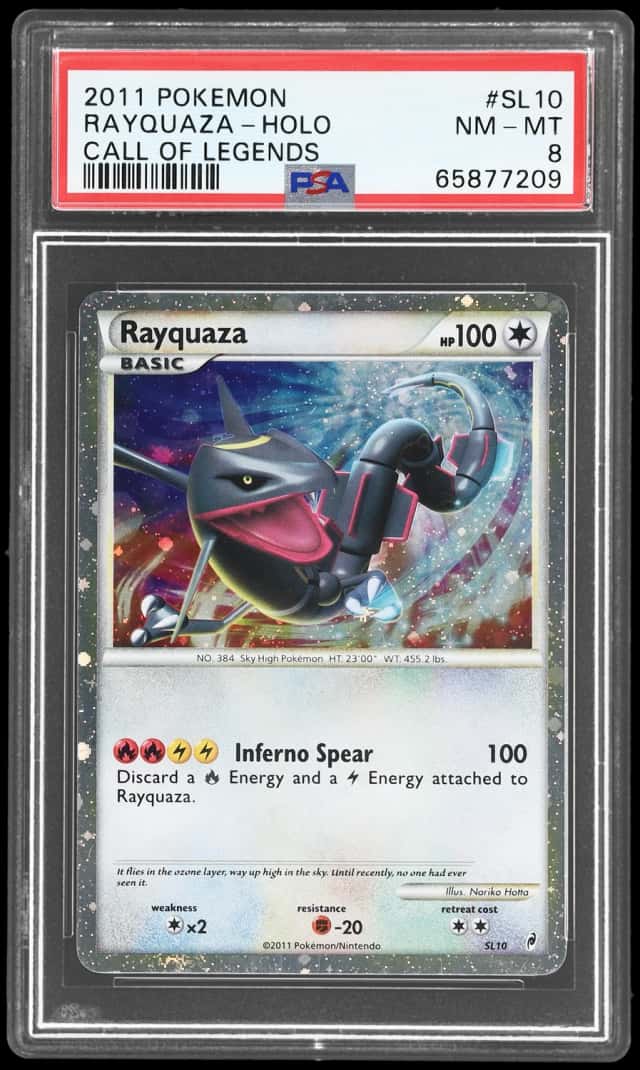 2011 Pokemon Call of Legends Holo Rayquaza #SL10