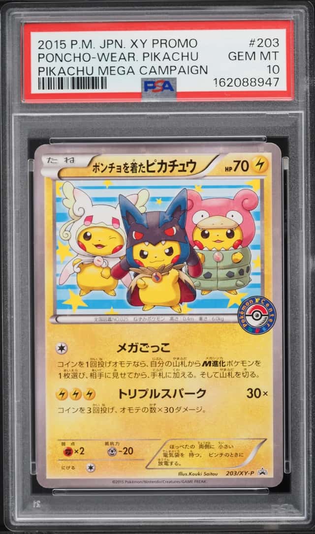 Poncho-Wear Pikachu