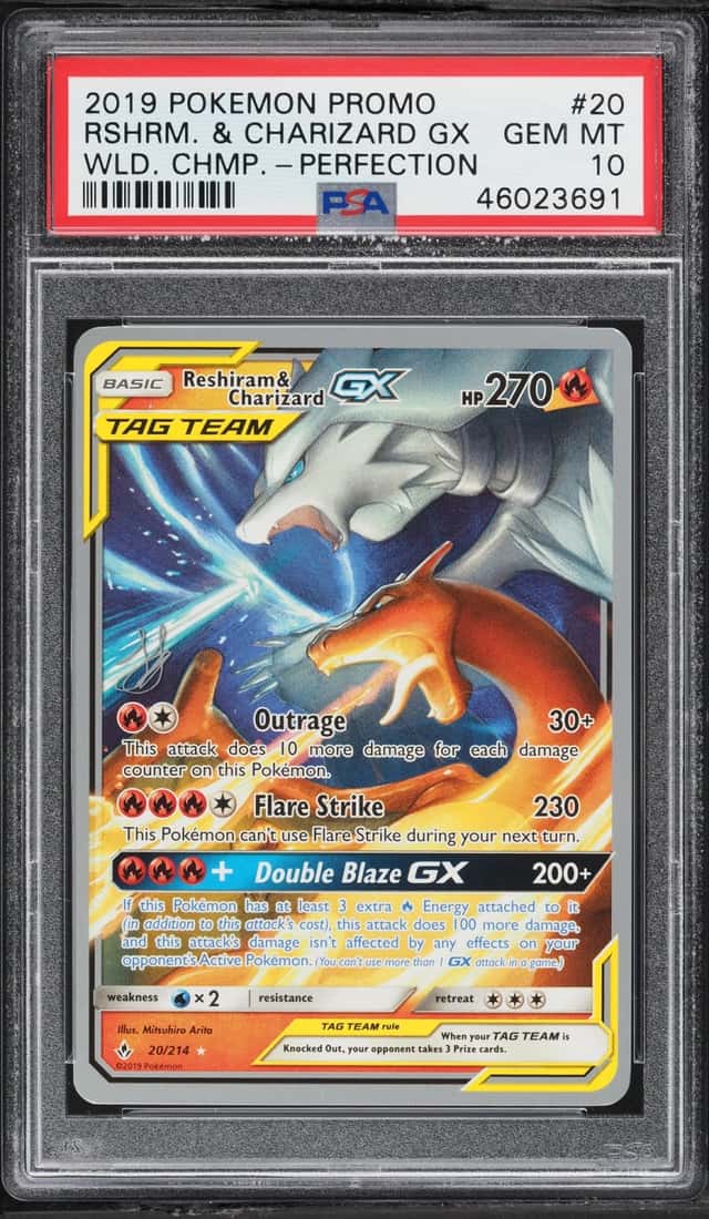 Reshiram & Charizard GX