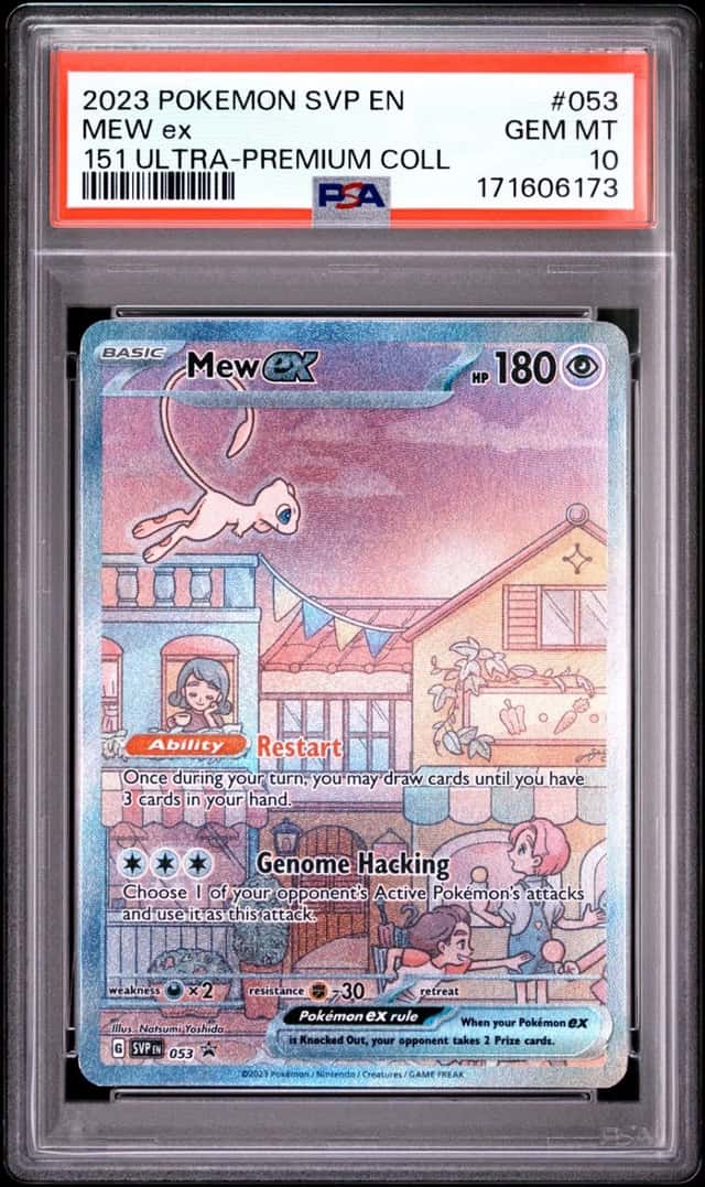 2023 POKEMON SVP 151 ULTRA-PREMIUM COLLECTION #053 MEW EX PSA 10