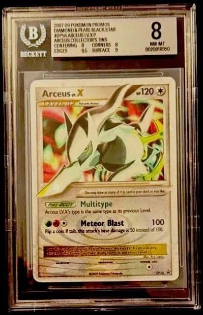 Arceus DP56 Pokemon Card Graded