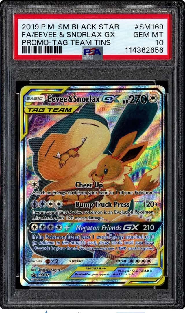 Eevee & Snorlax GX