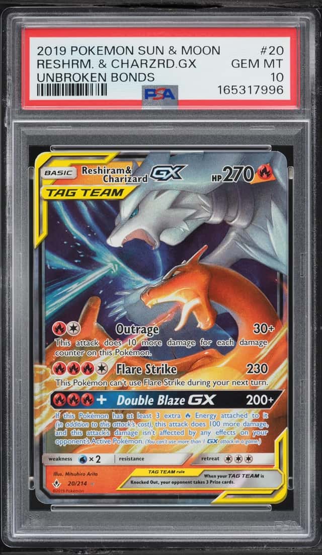 Reshiram & Charizard GX