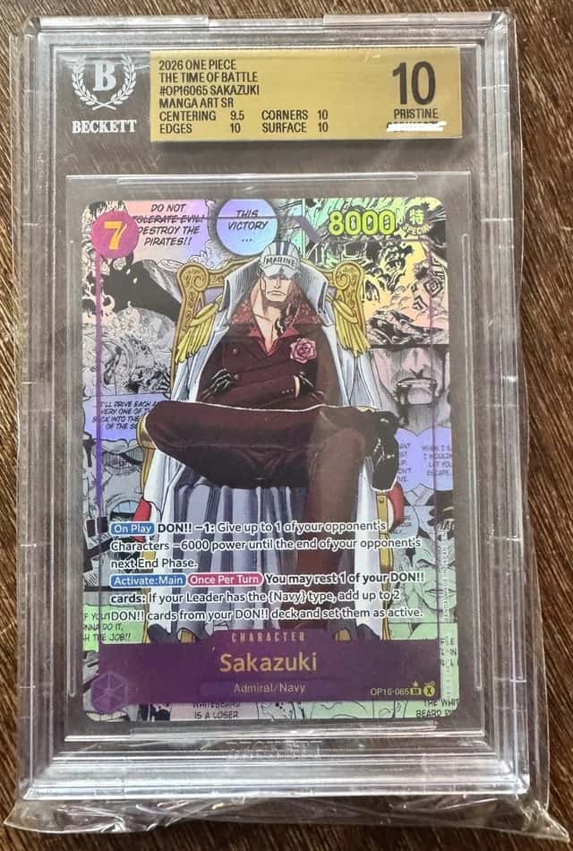 Sakazuki (Manga) OP16-065 The Time of Battle Foil