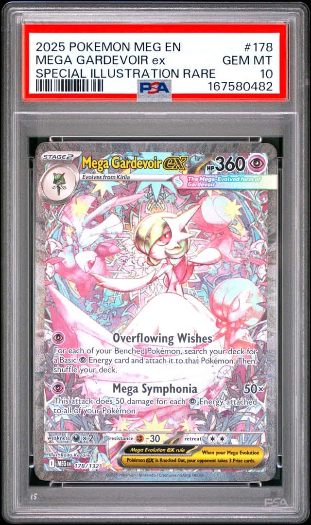 2025 Pokemon Mega Evolution Special Illustration Rare Mega Gardevoir Ex #178
