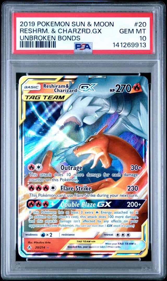Reshiram & Charizard GX