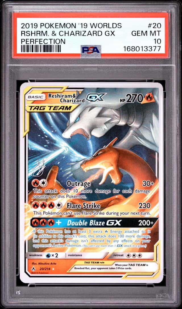 Reshiram & Charizard GX