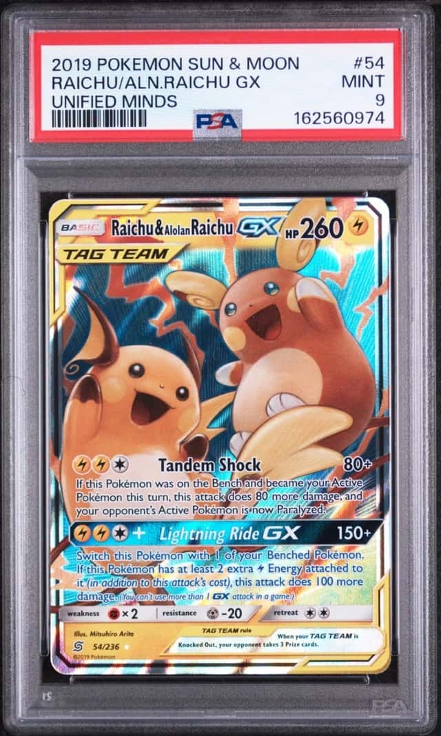 Raichu & Alolan Raichu GX