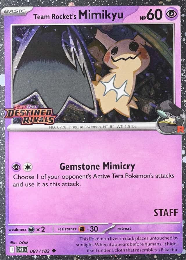 Non-Holo · Prerelease · Staff