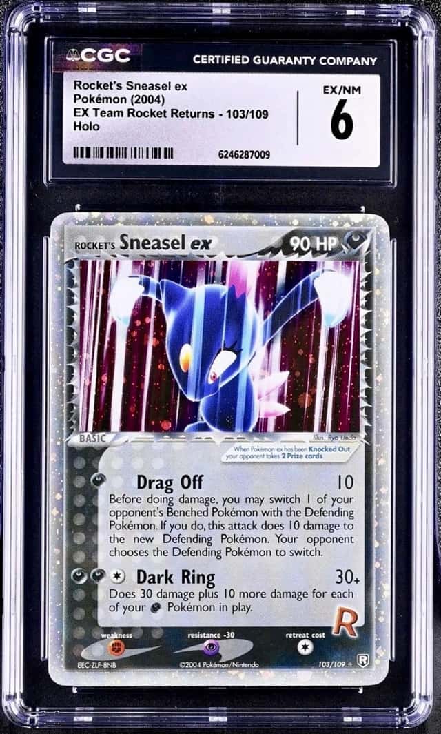 Rocket's Sneasel EX