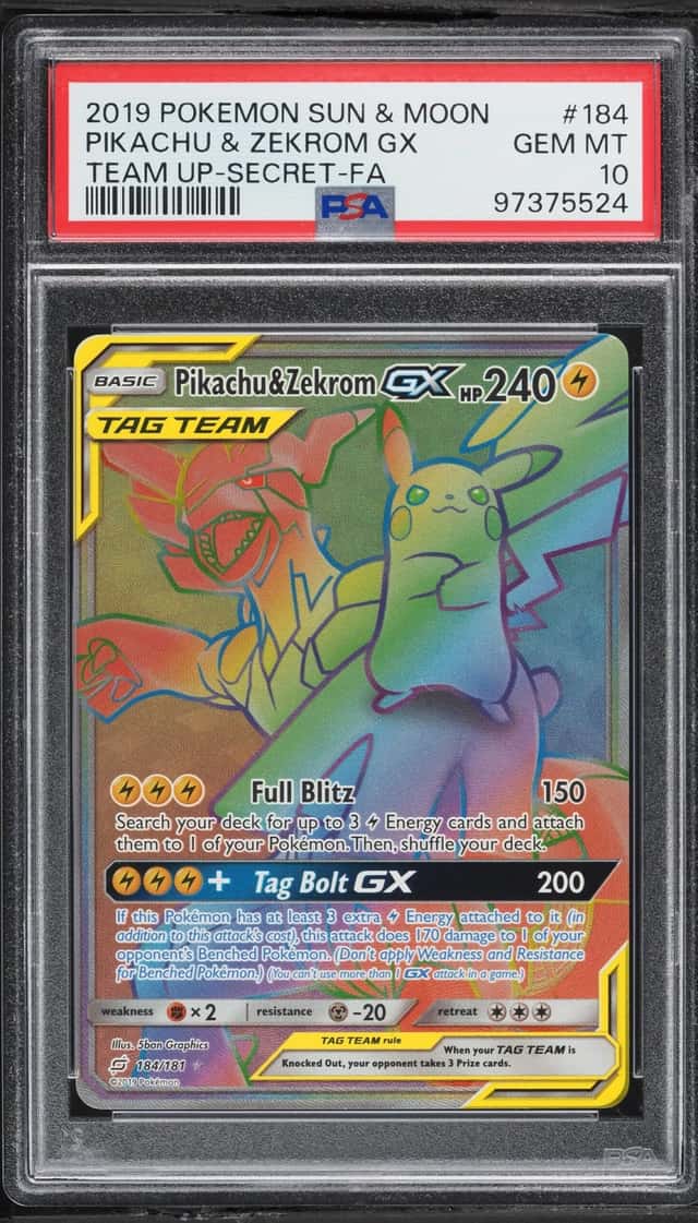 Pikachu & Zekrom GX