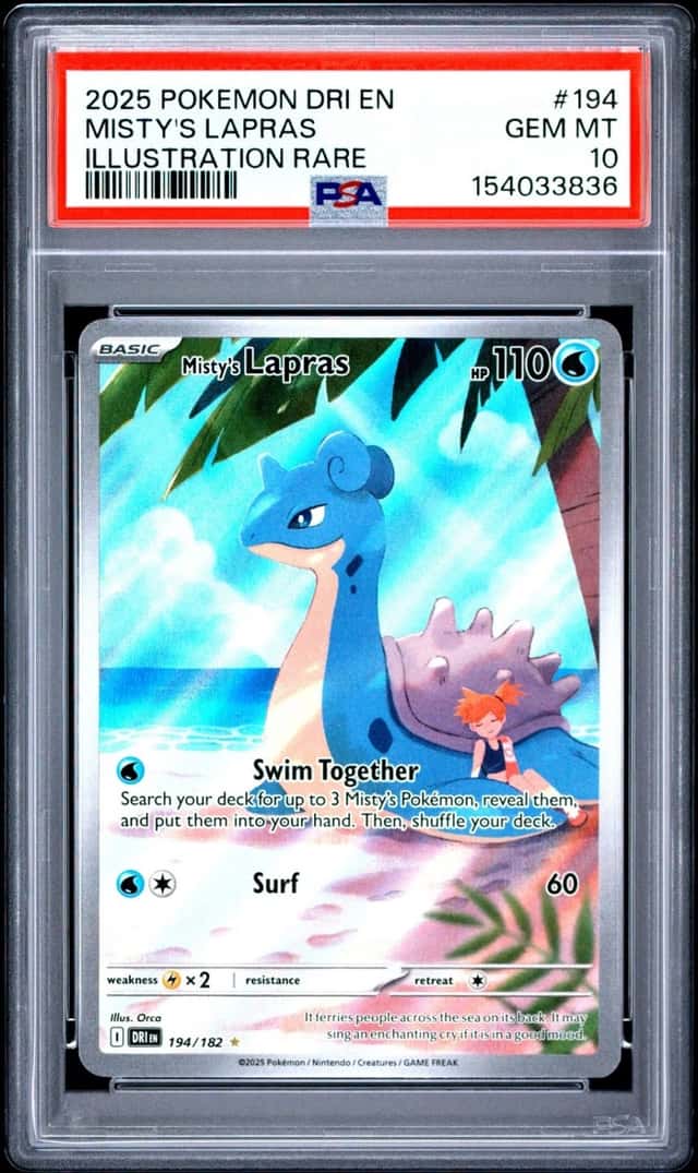 Misty's Lapras