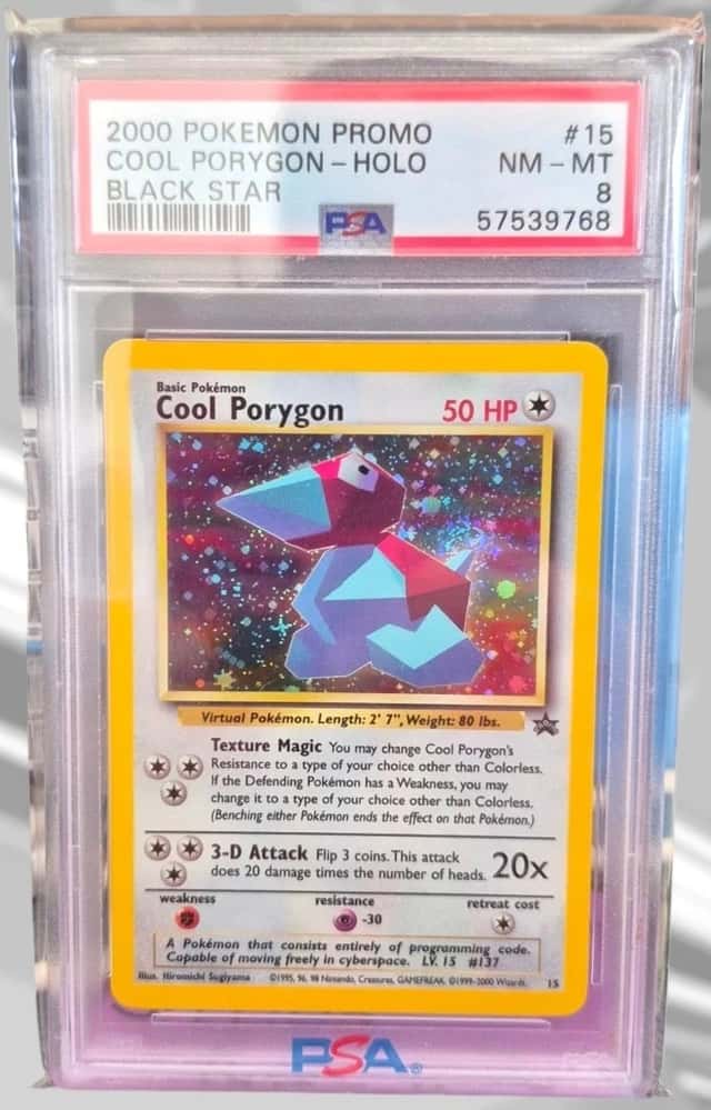 #001 - Cool Porygon #15 Holo , 2000 Pokemon Promo