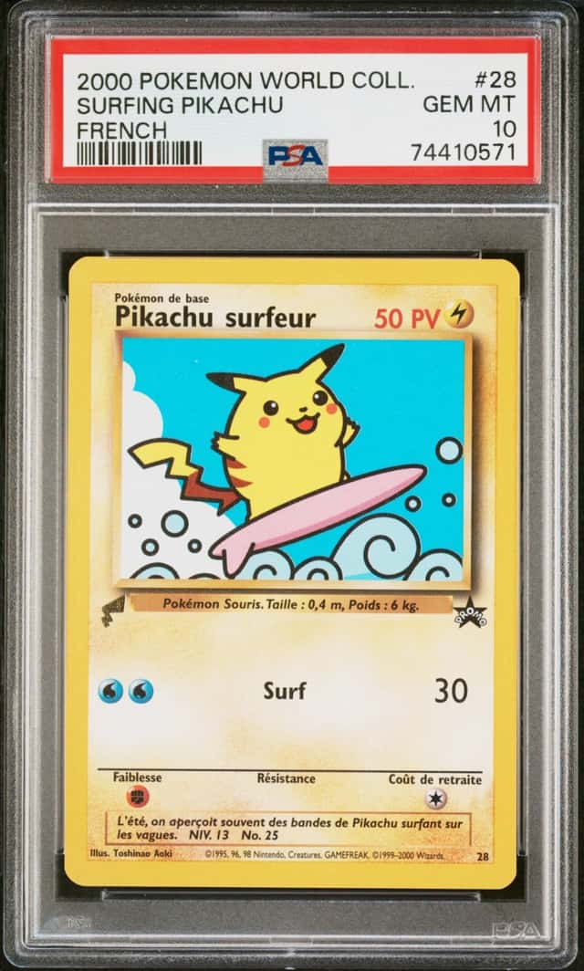Surfing Pikachu